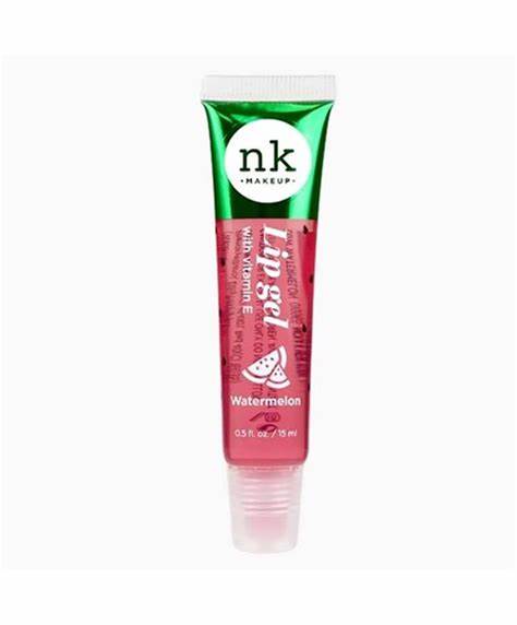 NK MAKEUP LIP GEL WITH VITAMIN E & WATERMELON 15ML