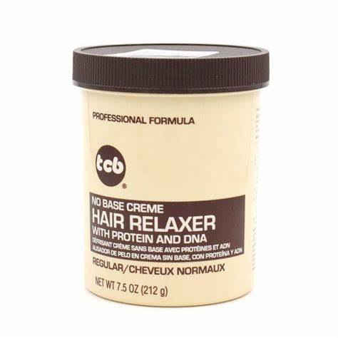 TCB NO BASE CREME HAIR RELAXER REGULAR 212G