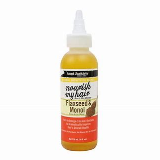 AUNT JACKIES NOURISH MY HAIR WITH FLAXSEED AND MONOI OIL 118ML