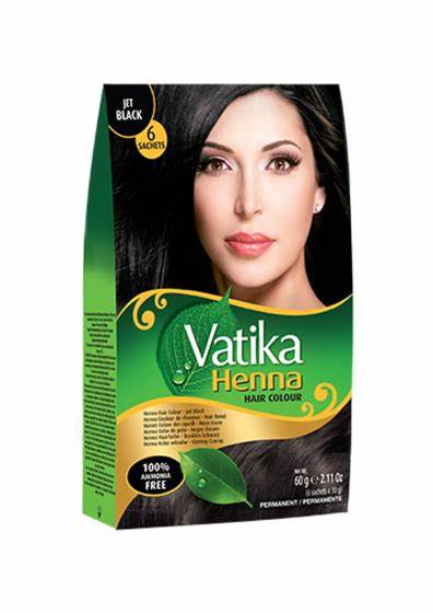 DABUR VATIKA HENNA PERMANENT HAIR COLORS 60G