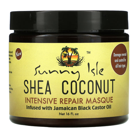 SUNNY ISLE SHEA COCONUT INTENSIVE REPAIR MASQUE 454G