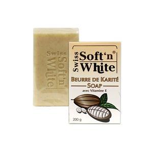 SOFT N WHITE SHEA BUTTER SOAP 200G