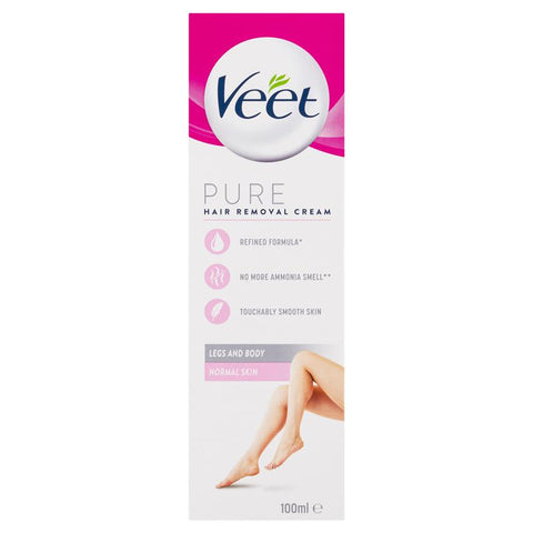 VEET PURE INSPIRATIONS HAIR REMOVAL CREAM NORMAL SKIN 100G