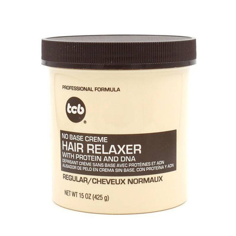 TCB NO BASE CREME HAIR RELAXER REGULAR 425G