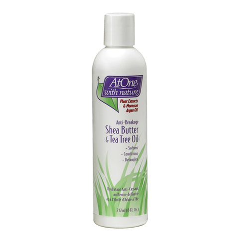 ATONE ANTI BREAKAGE SHEA BUTTER AND TEA TREE OIL MOISTURIZER 237ML