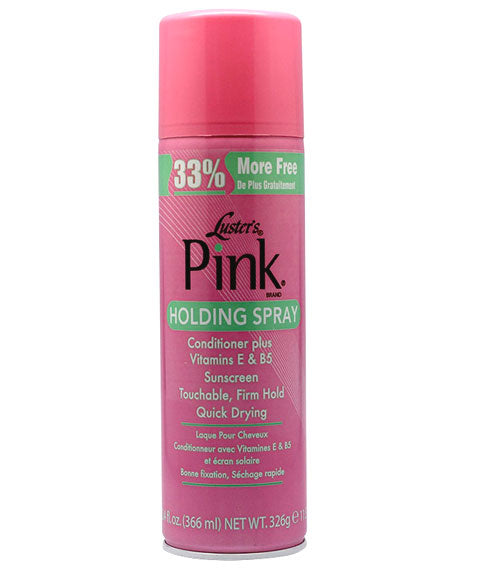 LUSTER PINK HOLDING SPRAY 326ML