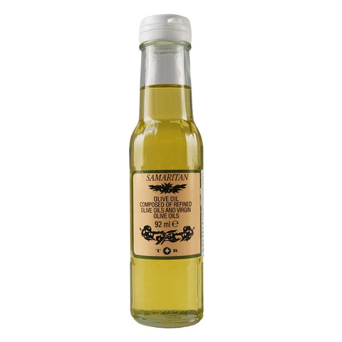 SAMARITAN OLIVE OIL COMPOSED OF REFINED OLIVE OILS AND VIRGIN OLIVE OILS 92ML