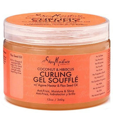 SHEA MOISTURE COCONUT & HIBISCUS CURLING GEL SOUFFLE 340G