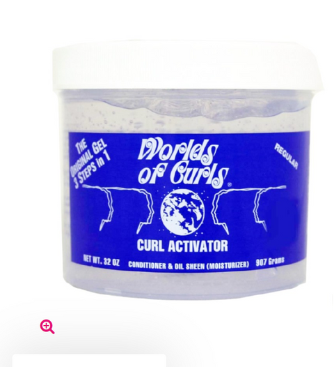 WORLDS OF CURLS CURL ACTIVATOR GEL REGULAR 907G