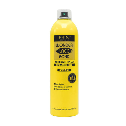 EBIN WONDER LACE BOND ADHESIVE SPRAY EXTRA MEGA HOLD ORIGINAL