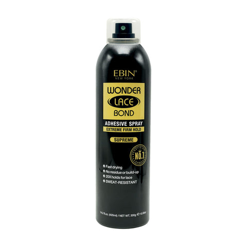 EBIN WONDER LACEBOND ADHESIVE SPRAY EXTREME FIRM HOLD SUPREME