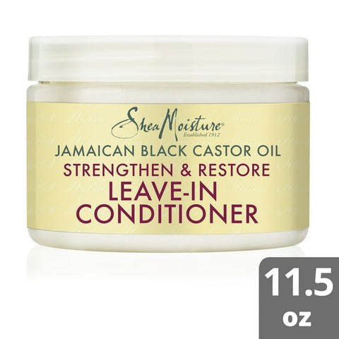 SHEA MOISTURE JAMAICAN BLACK CASTOR OIL STRENGTHEN & RESTORE LEAVE IN CONDITIONER 340G