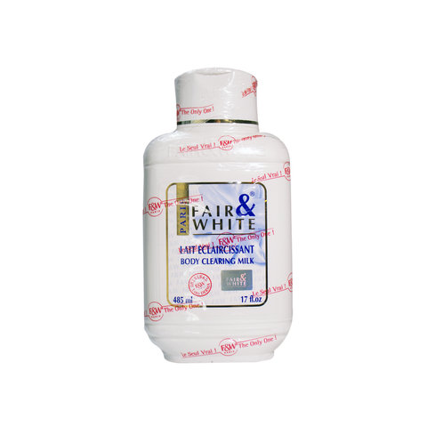 FAIR & WHITE BODY CLEARING MILK 485ML
