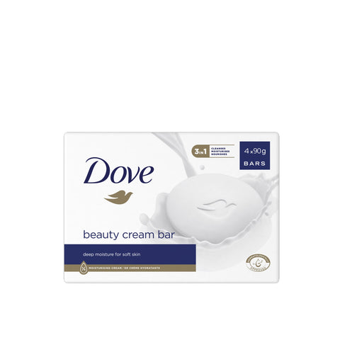 DOVE BEAUTY CREAM BAR 9OG 4 IN A PACK