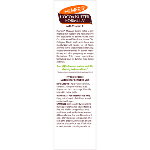 PALMERS COCOA BUTTER FORMULA MESSAGE CREAM FOR STRETCH MARKS 125G