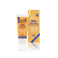 FAIR & WHITE BRIGHTENING CREAM AHA AND PLANT EXTRACTS 30ML
