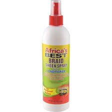 AFRICAS BEST BRAID SHEEN SPRAY WITH CONDITIONER 473ML