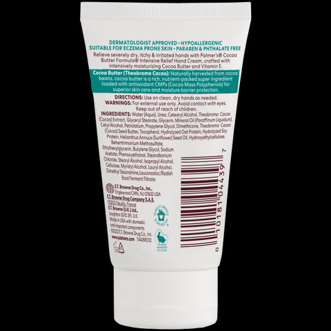 PALMERS COCONUT BUTTER FORMULA INTENSE RELIEF HAND CREAM 60G