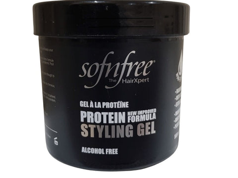 SOF N FREE PROTEIN STYLING GEL BLACK 500ML
