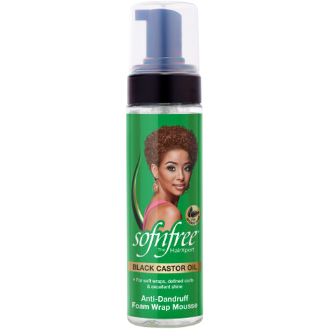 SOF N FREE ANTI DANDRUFF FOAM WRAP MOUSSE 200ML