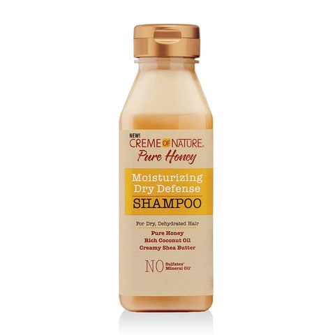 CREME OF NATURE PURE HONEY MOISTURIZING DRY DEFENSE SHAMPOO 355ML