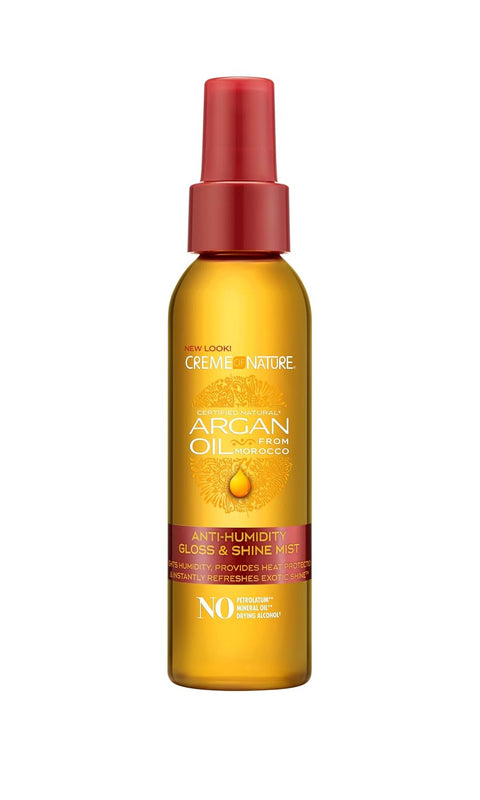 CREME OF NATURE ARGAN OIL ANTI-HUMIDITY GLOSS & SHINE MIST 118ML