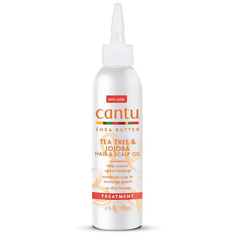 CANTU TEA TREE & JOJOBA HAIR & SCALP OIL WITH SHEA BUTTER 180ML