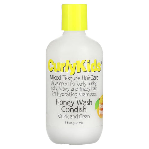 CURLYKIDS HONEY WASH CONDISH QUICK AND CLEAN 236ML