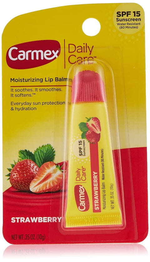 CARMEX DAILY CARE LIP BALM STRAWBERRY 10G