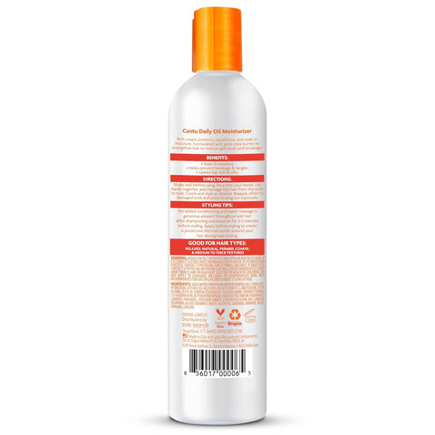CANTU DAILY OIL MOISTURIZER WITH SHEA BUTTER 384ML