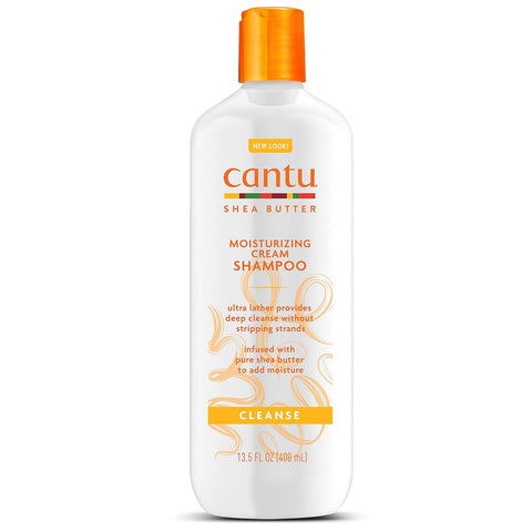 CANTU MOISTURIZING CREAM SHAMPOO WITH SHEA BUTTER 400ML