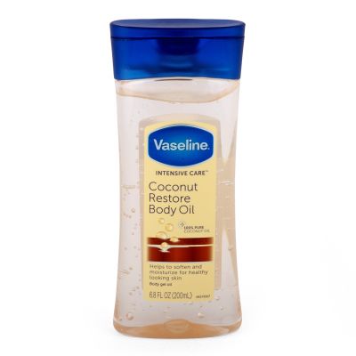 VASELINE COCONUT RESTORE BODY OIL 200ML