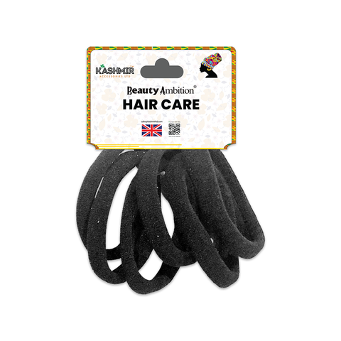 KASHMIR 6 JERSEY SOFT ELASTICS 6.5CM BLACK 1010