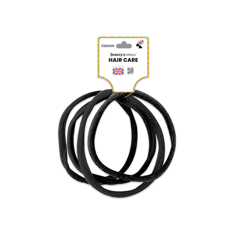 KASHMIR 4 LONG JERSEY SOFT ELASTICS BLACK 1007