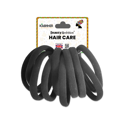 KASHMIR 10 JERSEY SOFT ELASTICS 8.5CM BLACK 1011