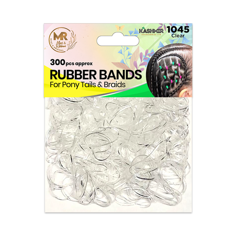 KASHMIR 300 ORIGINAL NYLON RUBBER BANDS CLEAR 1045