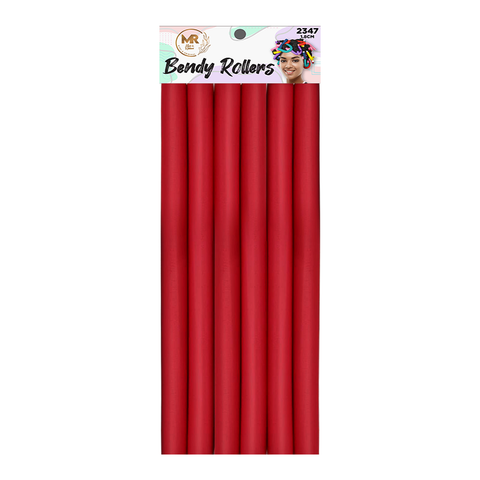 KASHMIR 6 BENDY ROLLERS 1.8CM FUCHSIA 2347