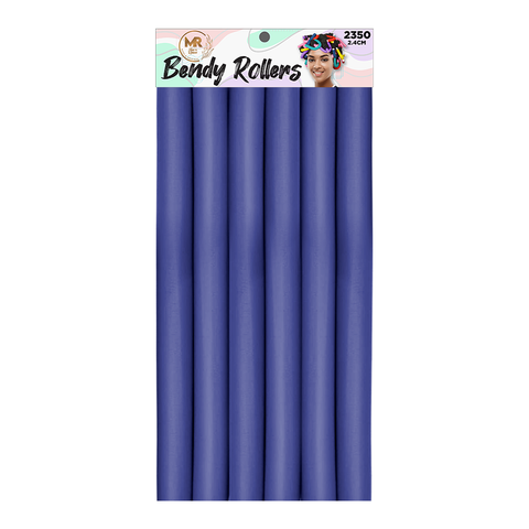 KASHMIR 6 BENDY ROLLERS 2.0CM PURPLE 2350