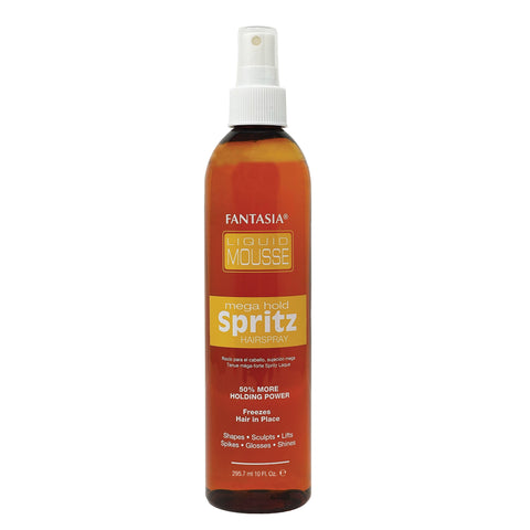 FANTASIA IC LIQUID MOUSSE MEGA HOLD SPRITZ HAIRSPRAY 295.7ML