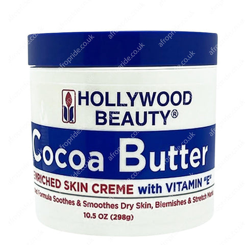 HOLLYWOOD BEAUTY COCOA BUTTER ENRICHED SKIN CREME WITH VITAMIN "E" 298G