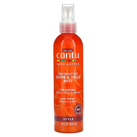 CANTU SHEA BUTTER COCONUT OIL SHINE AND HOLD MIST 237ML