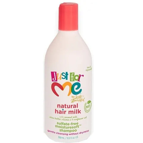 JUST FOR ME HAIR MILK MOISTURESOFT SULFATE-FREE SHAMPOO 399ML