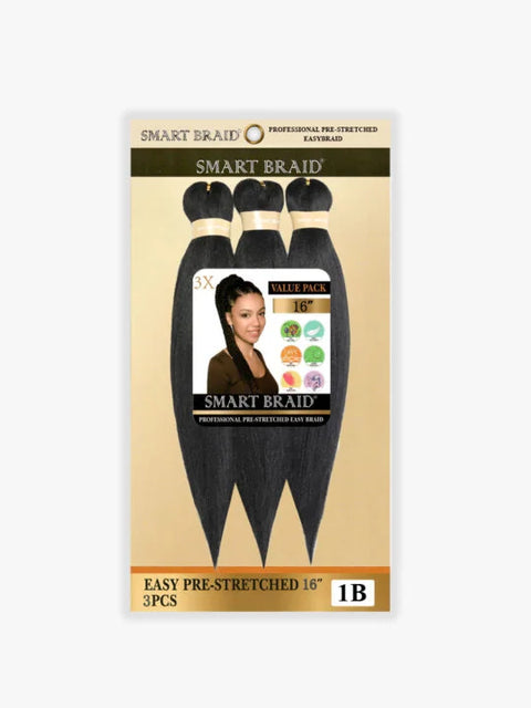 SMART BRAID PRE STRETCHED MULTIPACK 3X 16 INCH