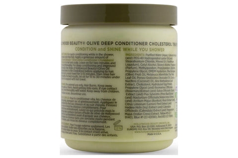 HOLLYWOOD BEAUTY OLIVE DEEP CONDITIONER CHOLESTEROL TREATMENT 567G