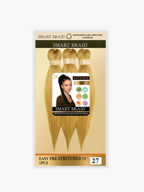 SMART BRAID PRE STRETCHED MULTIPACK 3X 16 INCH
