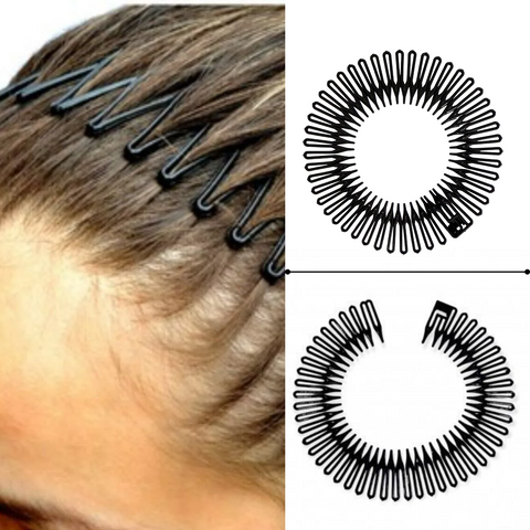 KASHMIR 2 FLEXI COMBS BLACK 2579