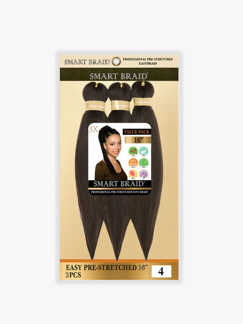 SMART BRAID PRE STRETCHED MULTIPACK 3X 16 INCH