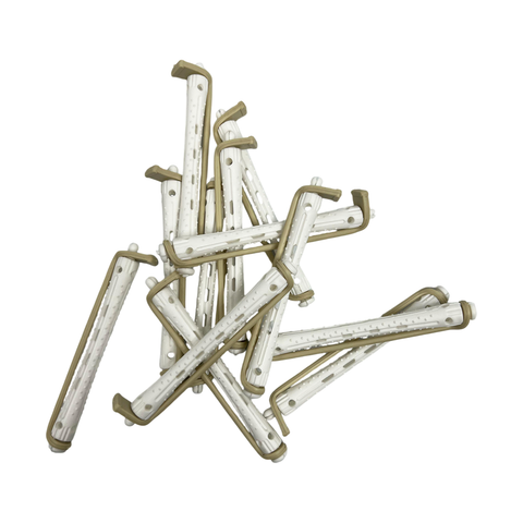 KASHMIR PERM RODS 0.8X9CM WHITE 5605
