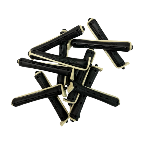 KASHMIR PERM RODS 1.1X9CM BLACK 5607