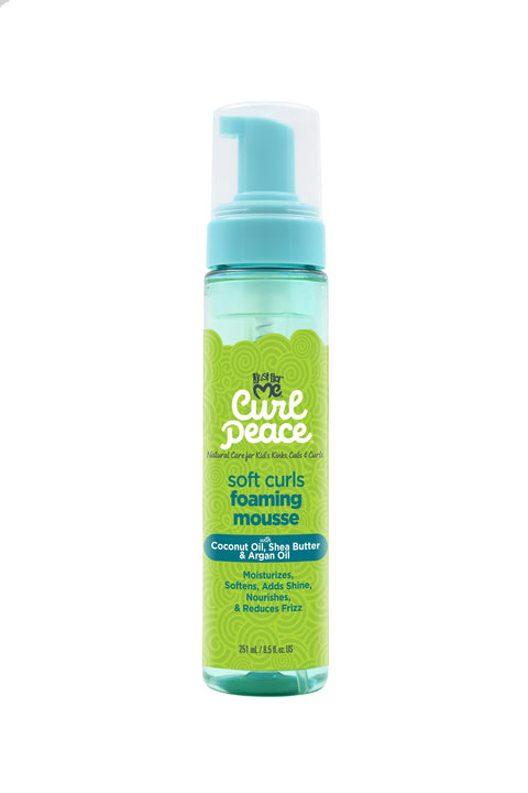 JUST FOR ME CURL PEACE SOFT CURLS FOAMING MOUSSE 251ML